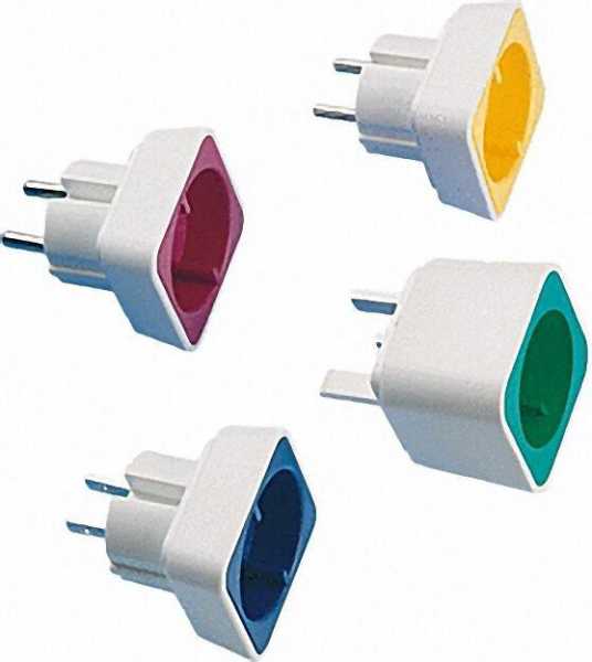 Reisestecker-Set für Geräte mit Euro-Stecker