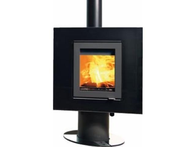 Wodtke Kaminofen air+ Holiday Glas black Wodtke Kaminofen air+ Holiday Glas black