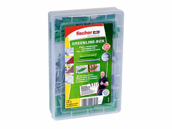 Fischer 531227 Meister-Box greenline Spreizdübel SX + A2 Schraube