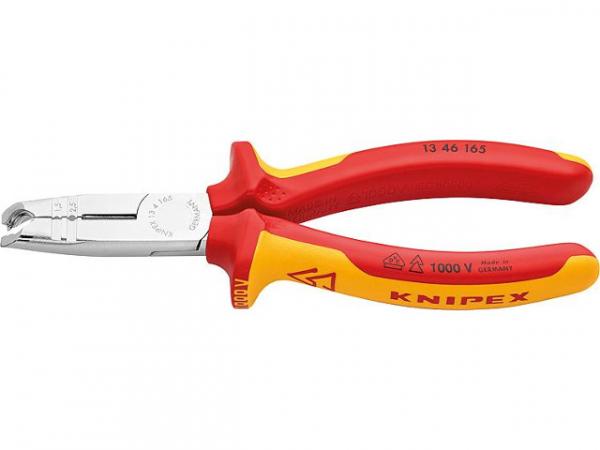 Abmantelungszange Knipex VDE isoliert, Länge: 165mm verchromt