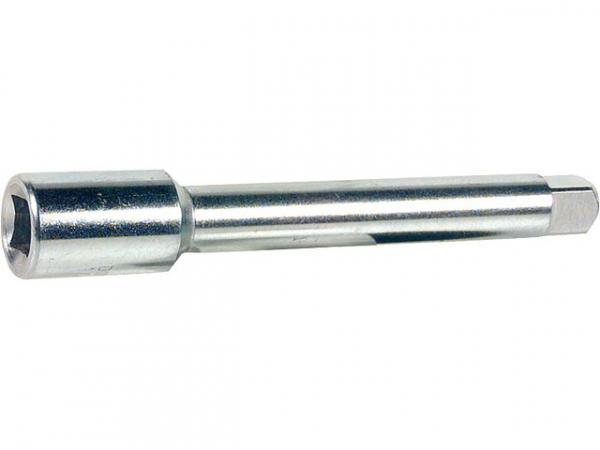 Werkzeugverlängerung verzinkt, für 4kt. 9,0mm, Länge 130mm 1 Stück