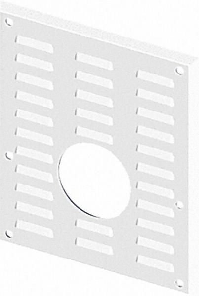 EVENES Kunststoff-Abgassystem Wandblende mit Hinterlüftung DN 110