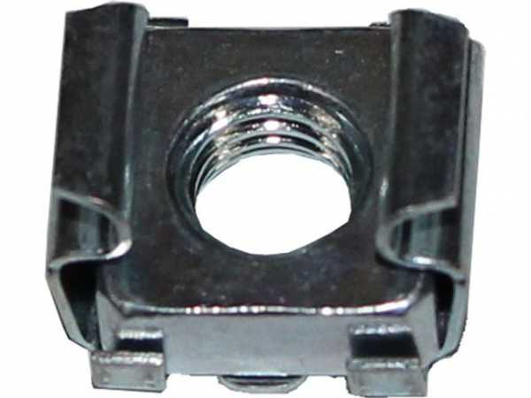 WOLF 3424009 Käfigmutter M6 (zum einclipsen)