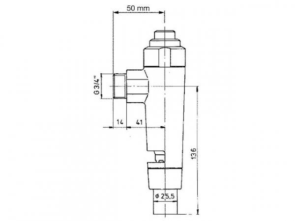 Druckknopfgarnitur Benkiser komplett für Modell 880, Spül- menge 3+6 Liter