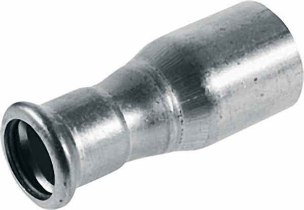 C-Stahl Pressfitting Reduziersttück (a/i) 22 x 15mm