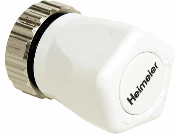 HEIMEIER 2001-00.325 Handregulierkappe für alle Heimeier-Thermostat-Ventilunterteile M30x1,5 mit Rändelmutter (weiß)