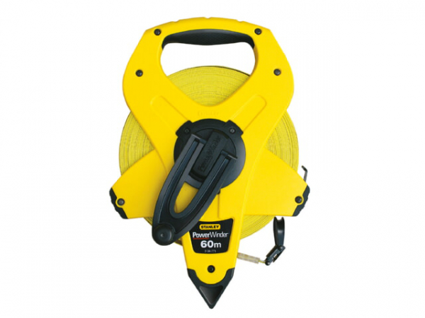 Stanley Bandmaß PowerWinder Fiberglas 60m 2-34-775