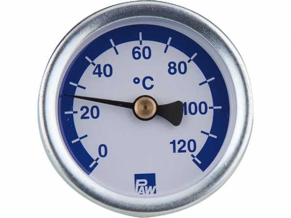 Ersatzthermometer neue Ausführung ab 07/2010 Drm. 50mm - Blau