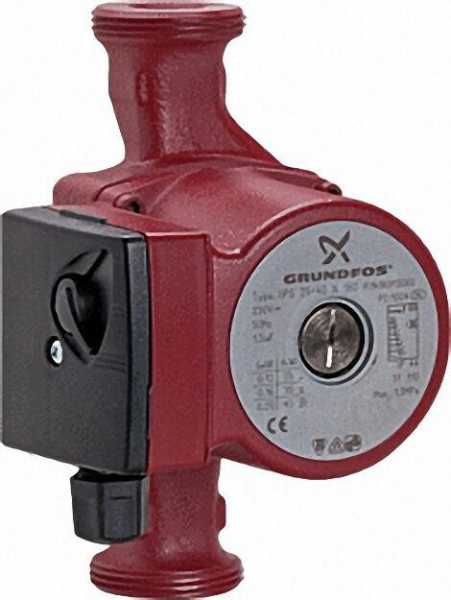 GRUNDFOS Brauchwasserpumpe UPS 25/40 N 180mm Nachfolgemodell für Ausführung ''B''