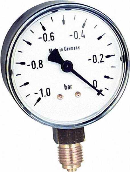 Manometer 0-6bar 63mm für G1/4
