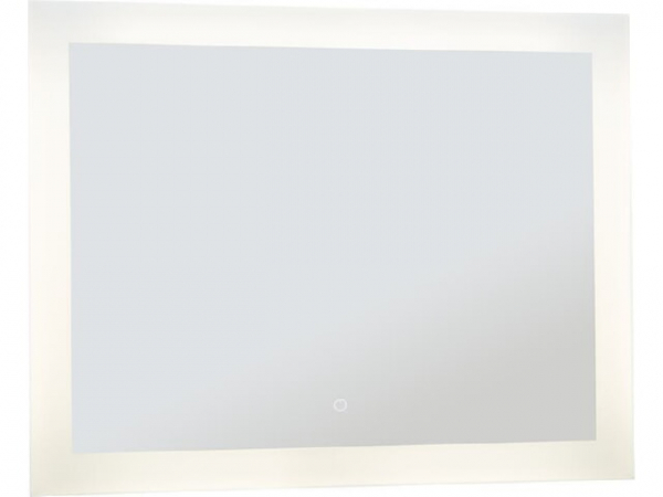 LED-Spiegel EMAI IP20 230V-29W 800x600mm mit Touchschalter dimmbar