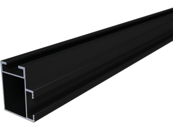 VS+ Montageschiene 41 x 35 x 3300 mm schwarz 7959354