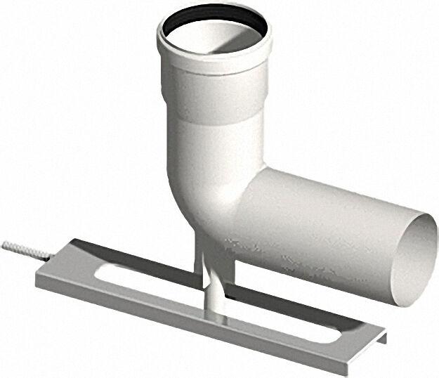 Kunststoff-Abgassystem Schachteinführung mit Auflager DN 110 Kunststoff-Abgassystem Schachteinführung mit Auflager DN 110