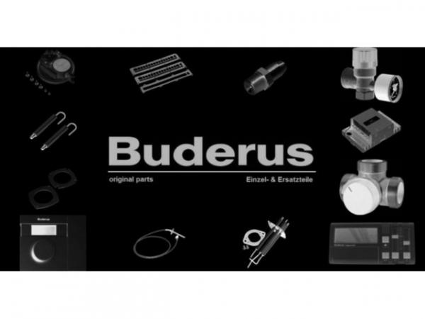 Buderus 5584436 Rücklaufrohr kpl für KAS1 G215 V1