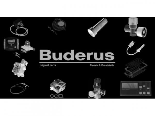 Buderus 63011614 Brennertür SB 50-70kW V2 everp Brennerdurchführung D=110mm