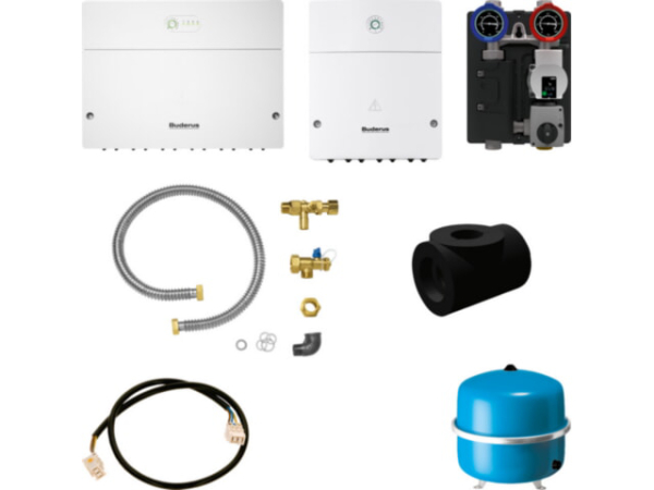 Buderus Logaplus MZ HF-SET-GB212 Hybridmanager-Set SG Ready Hybridfähig Wand- oder Standmontage 7739622450