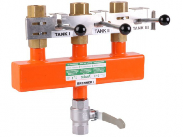 Ölverteiler MAGRA 1-strang 3 Tanks/1 Brenner 1