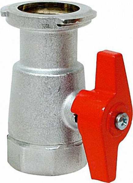 Pumpenflansch Kugelhahn DN 25 1'' mit Flügelgriff PN 16