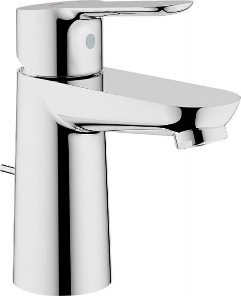 GROHE Waschtischmischer BauEdge mit Ablaufgarnitur/Metall, chrom