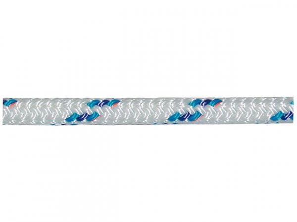 GEWA-Faserseil, Yachttau geflochten d= 12mm, Länge 10m Farbe blau-weiß