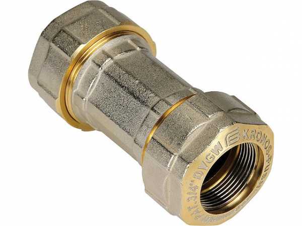 Kronus Push Rohranschluss, Muffe beidseitig DN 10 (3/8“)