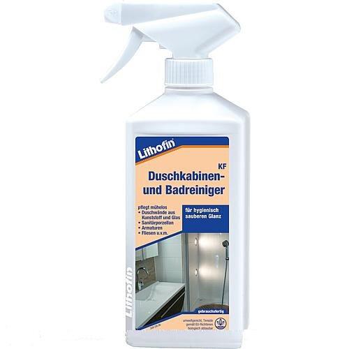 LITHOFIN Duschkabinen-und Glasreiniger KF, Flasche a 500 ml