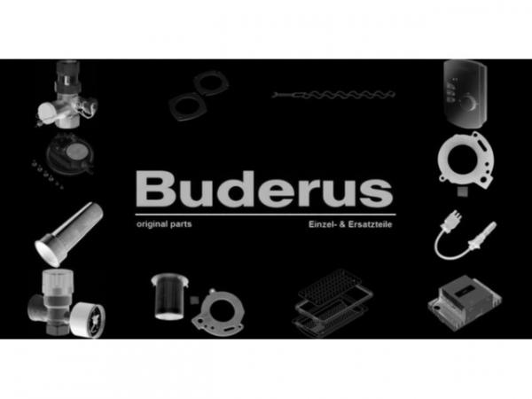 Buderus 5348236 Drosselblech G124LP 20/4 Rev-Brenner