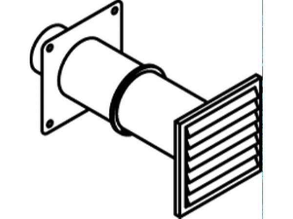 VIESSMANN 9562053 Außenwanddurchführung für Lüftungssystem DN 160