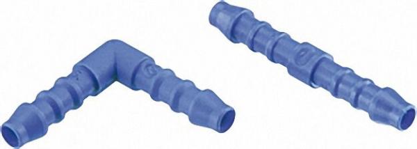 SAUERMANN Verbindungsnippel Außen-Durchmesser 6mm 5 x gerade + 5 x gebogen