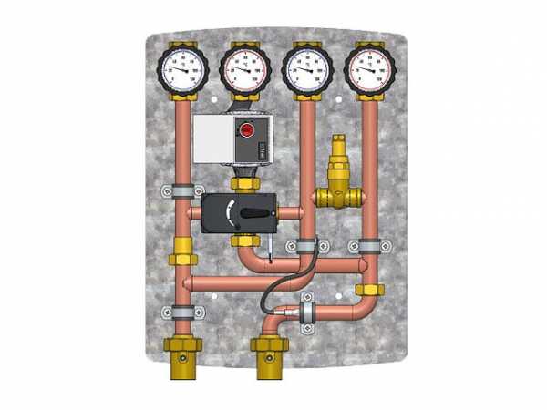 Hydraulikmodul Easyflow Logic Direktkreis,Mischerkreis. ohne Regelung