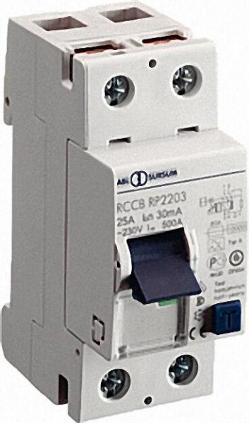 ABL-Fehlerschutzstromschalter zweipolig 25A / 30mA