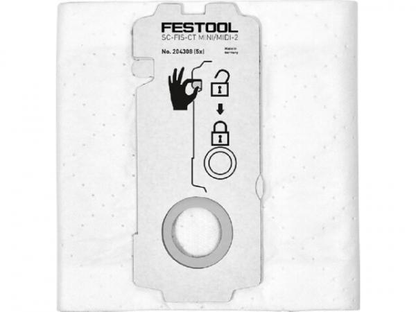 Staubsaugerbeutel SC-FIS-CT MINI/MIDI-2/5/CT15 VPE = 5 Stk.