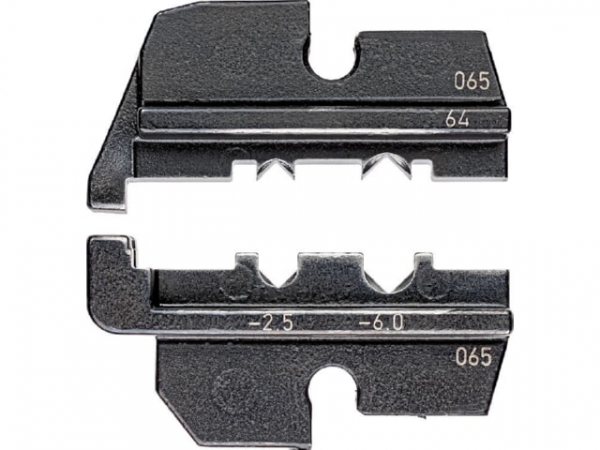Crimpeinsatz für KNIPEX Crimp-Systemzange, ABS-Stecker, 1,0 - 6,0 mm²