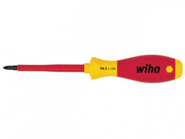 WIHA - SOFTFINISH® ELECTRIC PHILLIPS-SCHRAUBENDREHER - PH4x200mm - SCHUTZISOLATION - 1.000 V AC - - 321N WH00850