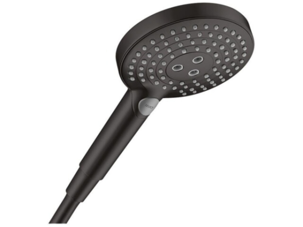 Handbrause Hansgrohe Raindance Select S 120 3 jet PowderRain schwarzmatt