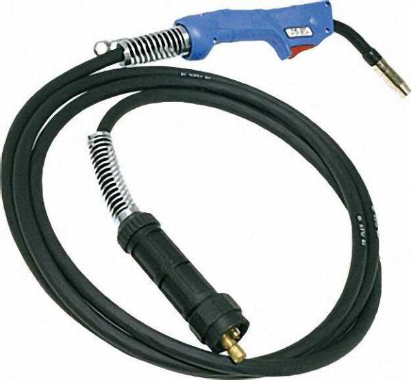 TBI INDUSTRIES 102P341340 Schlauchpaket Gasgekühlt 4,00m lang TBI 150-4.00m-blau-ESG