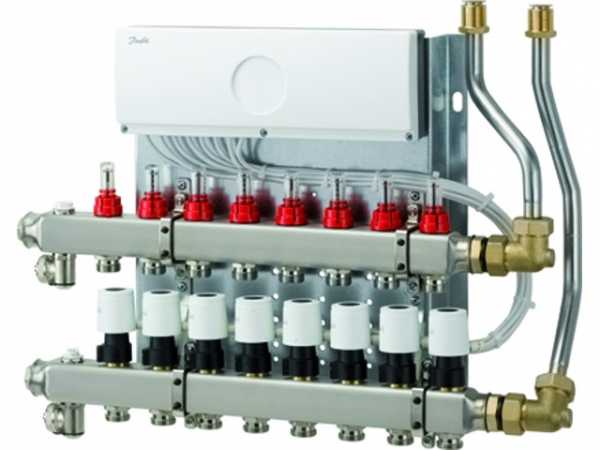 WOLF Heizkreisverteiler mit Regler CUC 11 Heizkreise, UF-Control 230V