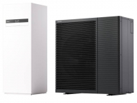 Panasonic Aquarea LT 9 kW 230V, R290 Luftwärmepumpe Monoblock mit Speicher 185L, E-Heizelement 3kW, Fremdstromanode, Generation L