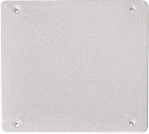 Ersatzdeckel Verbindungskasten 80 x 80mm weiß / 1 Stück