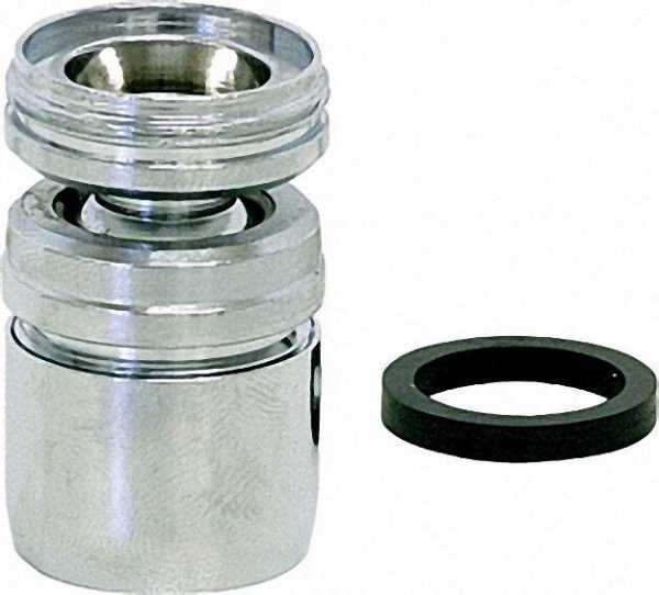 Kugelgelenk mit Weichstrahler AG M24X1 auf AG M22X1