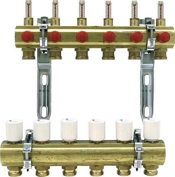 2 heizkreise Messing heizkreisverteiler fussbodenheizung 2 3 4 5 6 7 8 fach heizkreisverteiler f/ür heizk/örper verteiler f/ür fu/ßbodenheizung