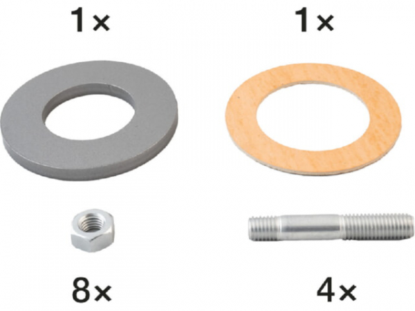 Biral Zwischenstück Nr.41, DN50, PN6 Verlängerung 10mm