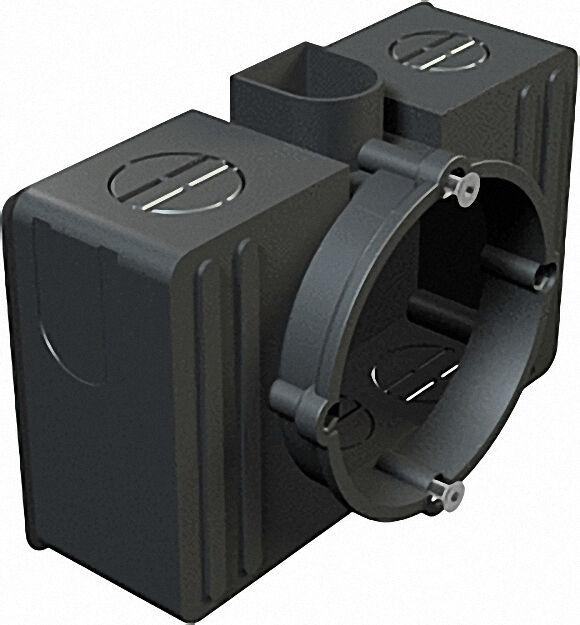 Unterputz-geräte-/verbindungs- kasten D=60mm Typ UG 60 VK, schwarz / 1 Unterputz-geräte-/verbindungs- kasten D=60mm Typ UG 60 VK, schwarz / 1