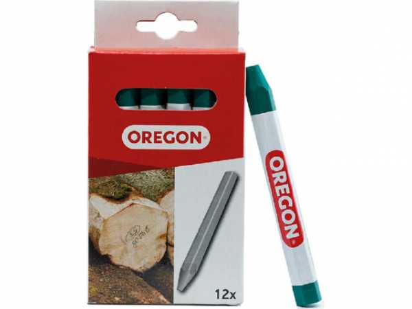 Signierkreide Oregon grün, Länge 120mm, D 12mm VPE 12 Stück