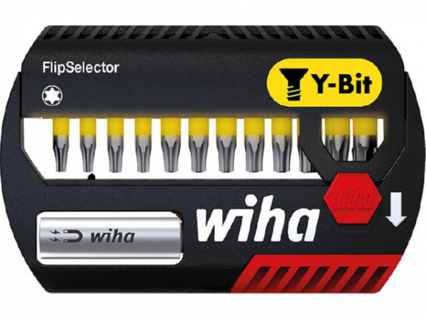 Y-Bit-Set Wiha®, Torx®, 25 mm, 14-teilig, 1/4'