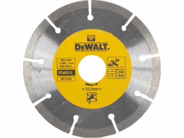 Diamant-Trennscheibe DeWALT DT40213-QZ, d350x25,4mm
