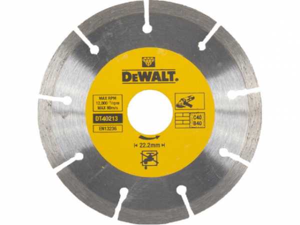 Diamant-Trennscheibe DeWALT DT40213-QZ, Ø350x25,4mm