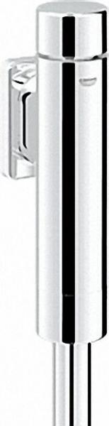 BENKISER Rondo A. S. Druckspüler für WC DN20, integrierte Vorabstellung, 6-9l einstellbar, chrom