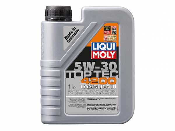 Motorenöl LIQUI MOLY Top Tec 4200 SAE 5W-30 Inh. 1000ml