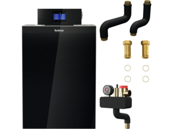 Buderus Logaplus M KB195i.2 HYC25 Öl-Brennwertpaket 25 kW Hybridoption BC400 MX400 Set 7739622761